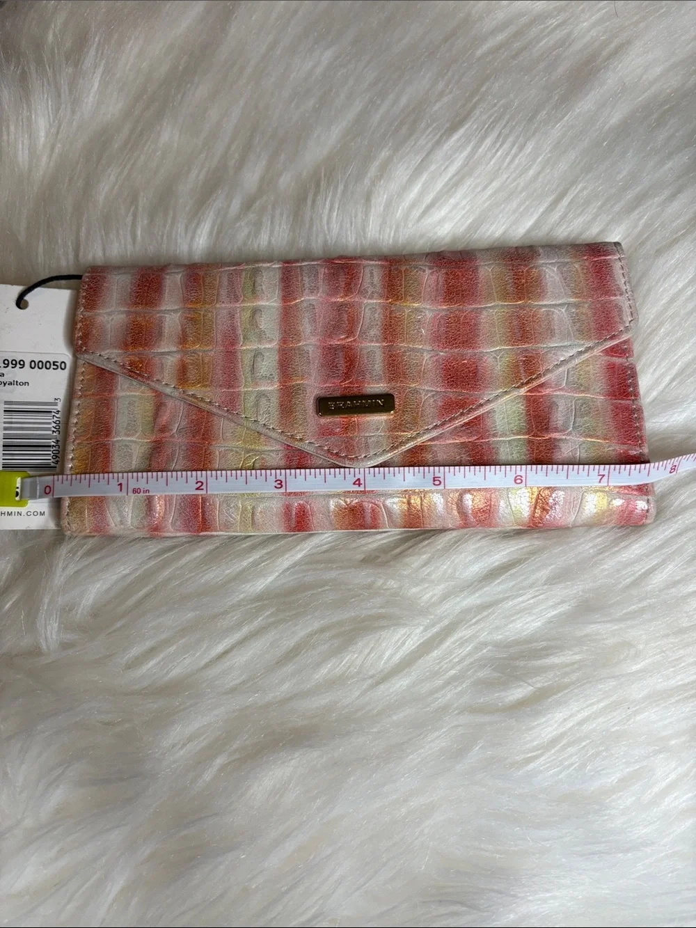 Brahmin Veronica Wallet Multi Royalton NWT